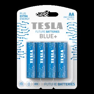 TESLA alkaline battery R6 (AA) BLUE+ [4x120] 4 pcs