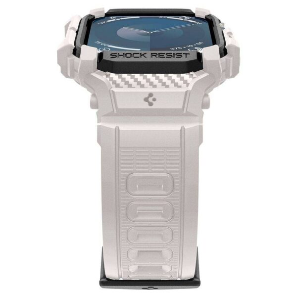 SPIGEN case RUGGED ARMOR "PRO" for APPLE Watch 10 (46 mm) dune beige – Bild 2