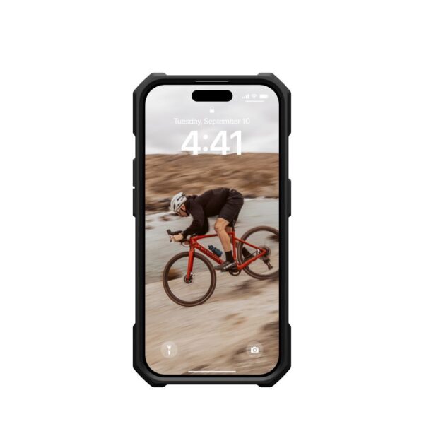 ( UAG ) Urban Armor Gear Essential compatible with Magsafe for IPHONE 15 PRO black – Bild 5