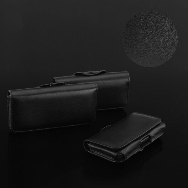 Horizontal universal case CHIC VIP model 5 ( NOKIA E52 ) black – Bild 4