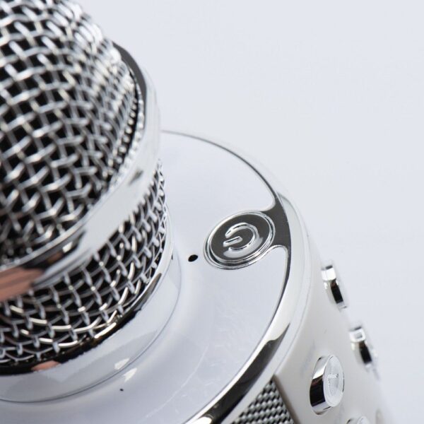 Multimedia karaoke microphone CR58S HQ silver – Bild 3