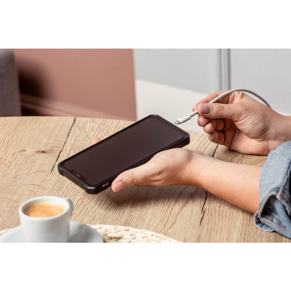 FORCELL F-ENERGY C901 cable Type C to Lightning MFi PD 3A 30W 1 m white – Bild 3