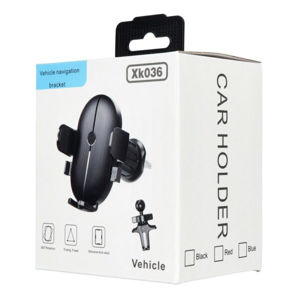 Car phone holder for air vent XK36 black – Bild 2