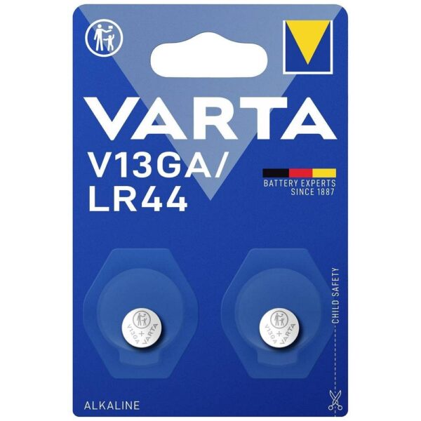 VARTA alkaline battery V13GA (Type LR44) 2 pcs