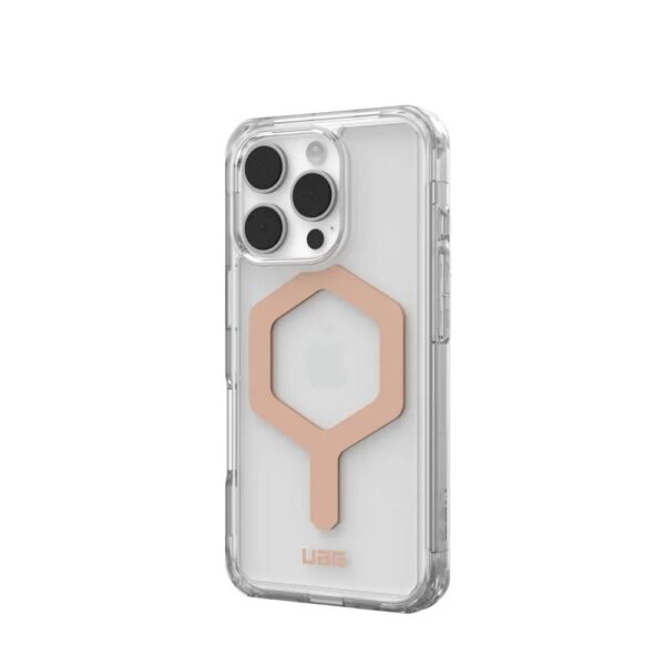 Case (UAG) Urban Armor Gear Plyo compatible with MagSafe for IPHONE 16 Pro ice / rose gold – Bild 2