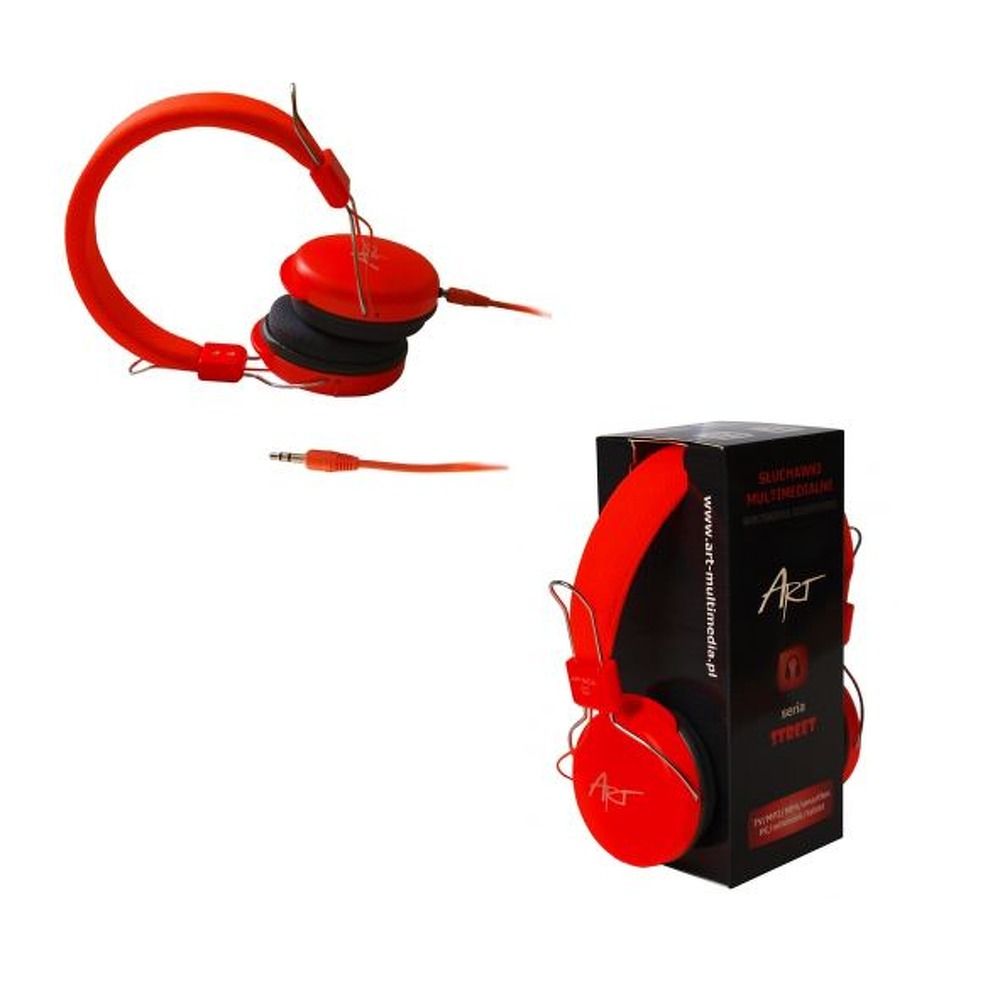 Multimedia headphones AP-60A orange – Bild 2