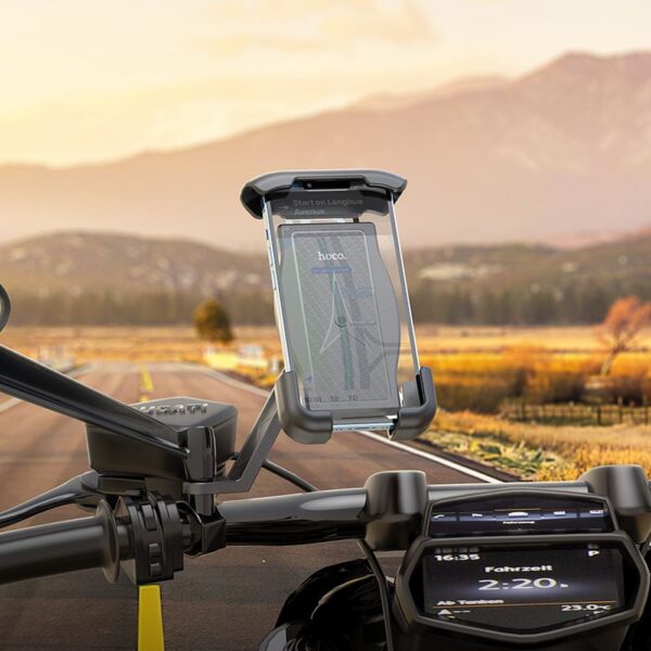 HOCO motorcycle rearwiev mirror holder CA119 black – Bild 4