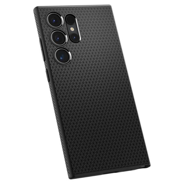 SPIGEN case LIQUID AIR for SAMSUNG S24 Ultra matte black – Bild 3