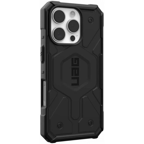 Case (UAG) Urban Armor Gear Pathfinder compatible with MagSafe for IPHONE 16 Pro black – Bild 5