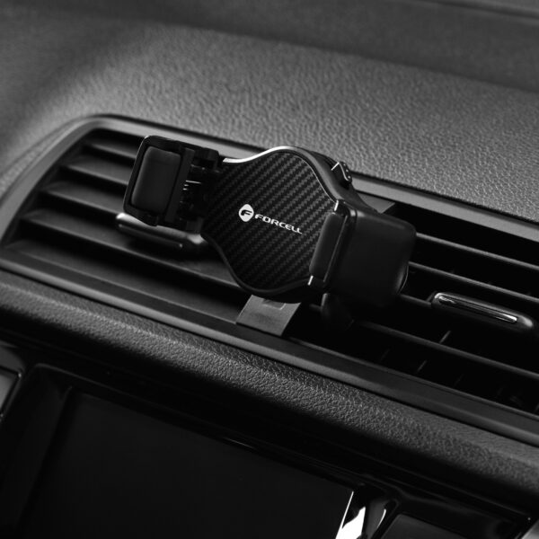 FORCELL car holder for smartphone CARBON H-CF509 to air vent – Bild 2