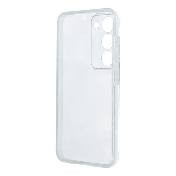 Case 360 FULL COVER PC + TPU for SAMSUNG S22 transparent – Bild 2