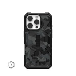 Case (UAG) Urban Armor Gear Pathfinder SE compatible with MagSafe for IPHONE 16 Pro midnight camo