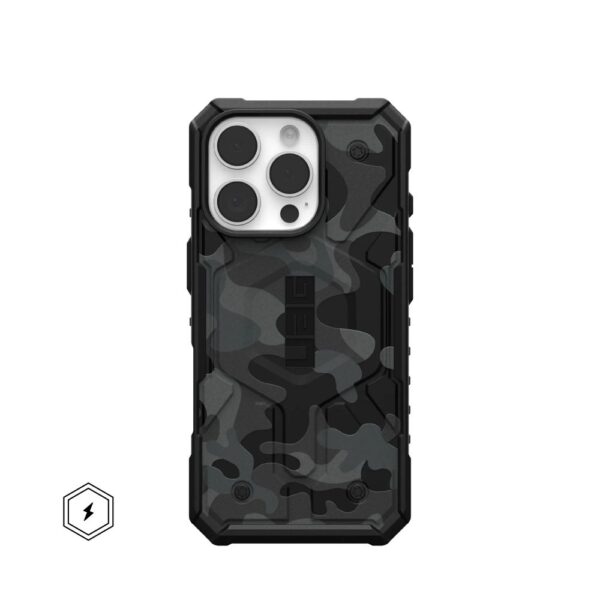 Case (UAG) Urban Armor Gear Pathfinder SE compatible with MagSafe for IPHONE 16 Pro midnight camo