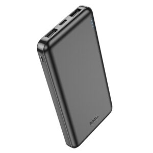 HOCO powerbank 10 000 mAh 2,1A J100 black