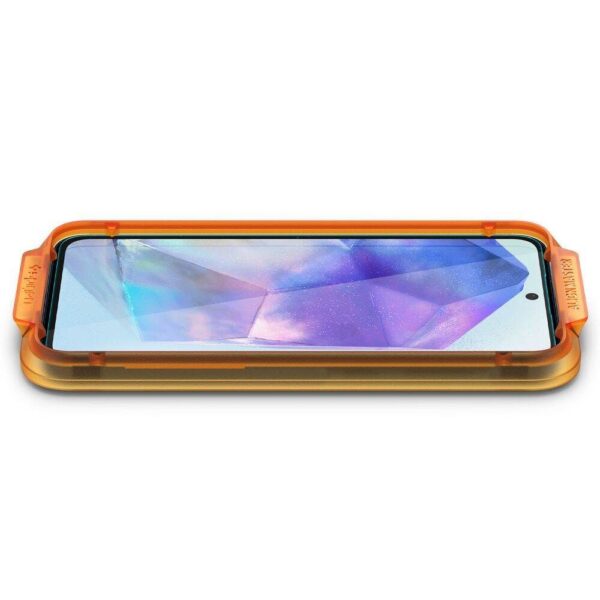 SPIGEN tempered glass ALM GLAS. TR 2-pack for SAMSUNG A55 5G clear – Bild 4