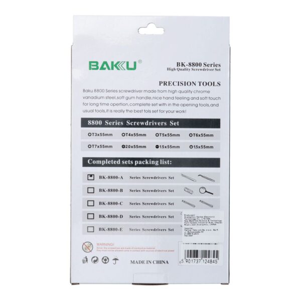 BAKU Precision Tool Set [BK8800] – Bild 2