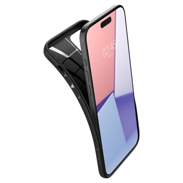 SPIGEN case LIQUID AIR for IPHONE 15 Pro Max matte black – Bild 2