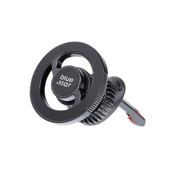 BLUE STAR SMART LOCK X1 magnetic air vent compatible with MagSafe black – Bild 2