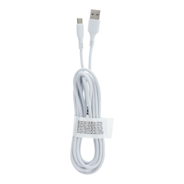 Cable USB A to Type C 2.0 C279 3 m white