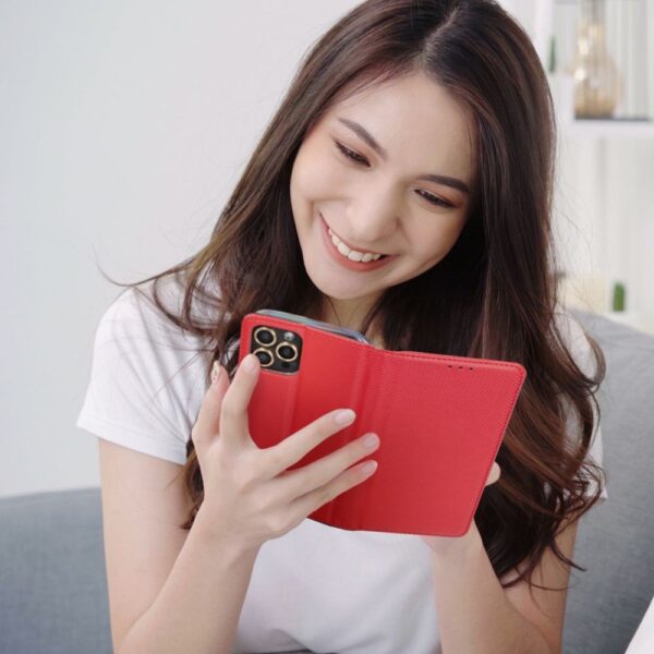 SMART CASE Book for REALME C63 4G red – Bild 2