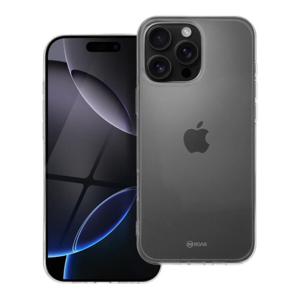 Jelly Case Roar - for Iphone 16 Pro Max transparent