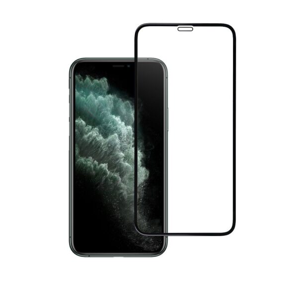 Tempered Glass Blue Star - APP IPHONE Xs/11 Pro 5D Full Cover black – Bild 4
