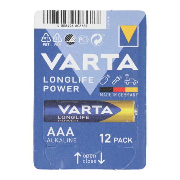 VARTA alkaline battery R3 (AAA) Longlife 12 pcs – Bild 2