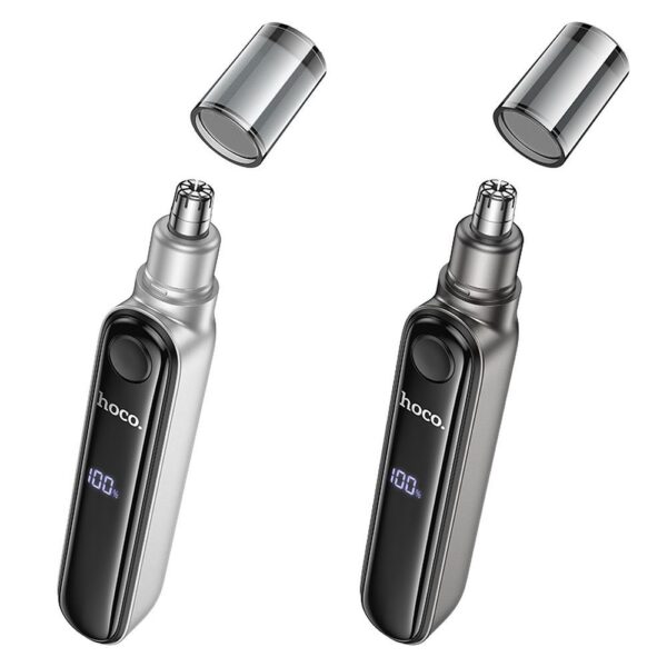 HOCO nose hair trimmer with display HP33 metal gray – Bild 5
