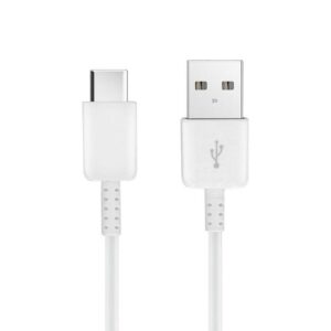 Cable USB A to Type C 2.0 HD21 1 m white