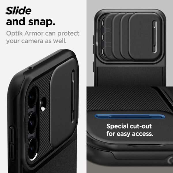 SPIGEN Optik Armor for SAMSUNG S23 FE abyss green – Bild 2
