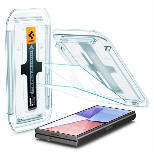 SPIGEN tempered glass GLAS.TR ”EZ FIT” 2-pack for SAMSUNG Z Fold 6 transparent – Bild 4