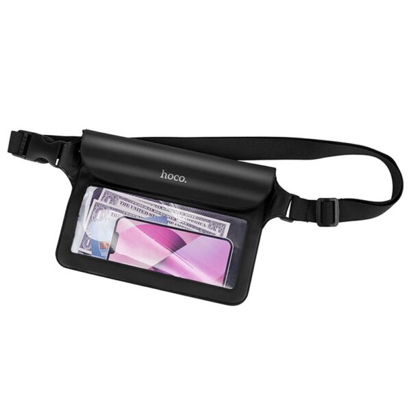 HOCO waterproof bag for mobile phone IPX8 HX51 black – Bild 4