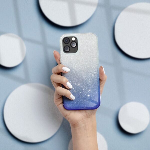 SHINING Case for IPHONE 7 / 8 clear/blue – Bild 3
